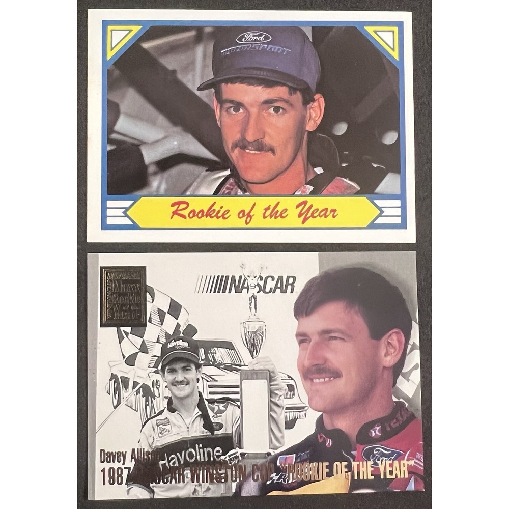 1988 Maxx Davey Allison 40 Rookie RC NASCAR Auto Racing Trading Card